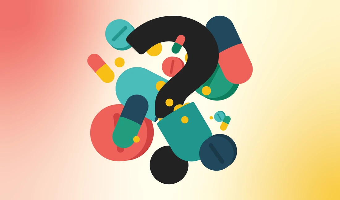 illustration of antidepressants